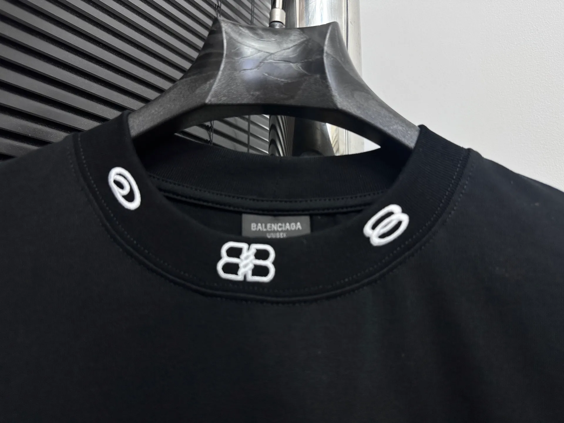 【Balenciaga】 T Versatile T Same Style 280 ：Black White Sizes：XS-L